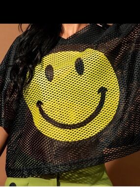 Dressed  in Lala Smiley Face Jersey
